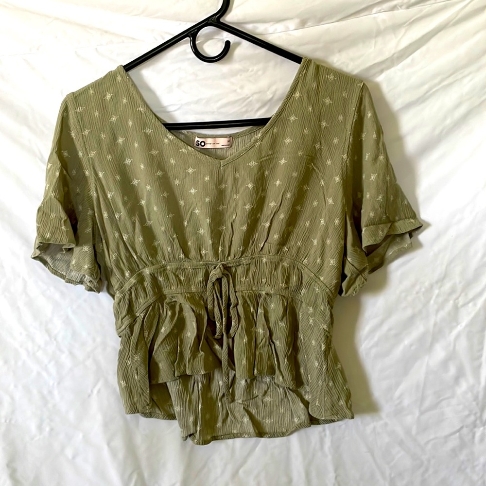 SO. Sage green. Lightly used.